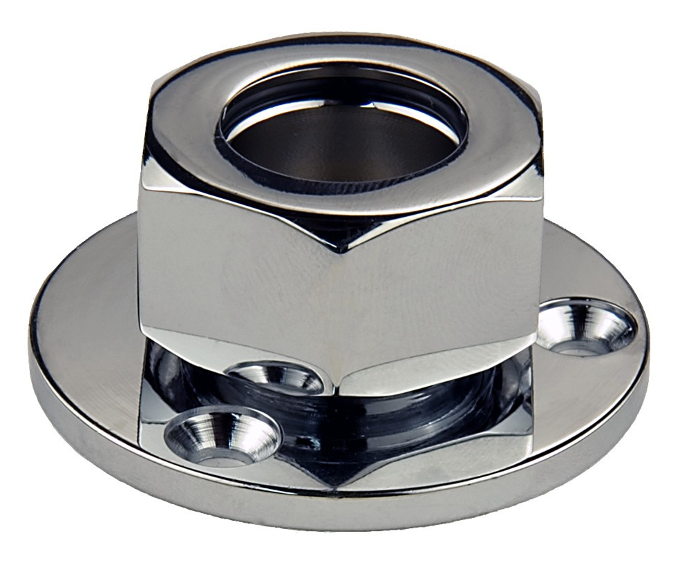 Heavy Duty Chrome Cable Gland 19mm