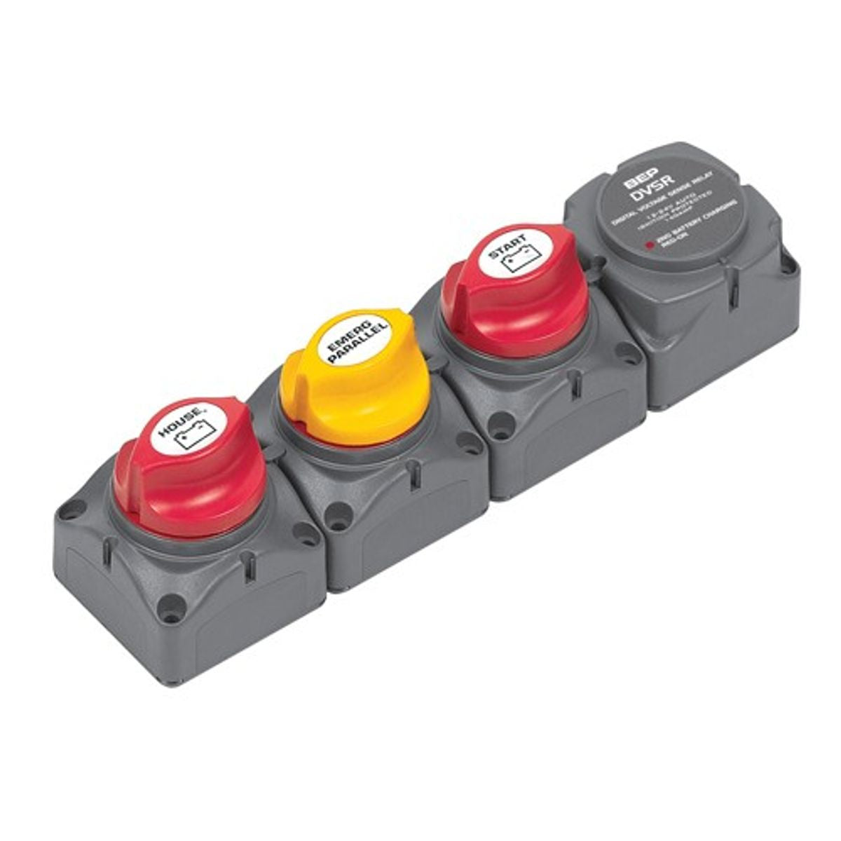 BEP Battery Distribution Cluster 2 Batteries Horizontal with DVSR