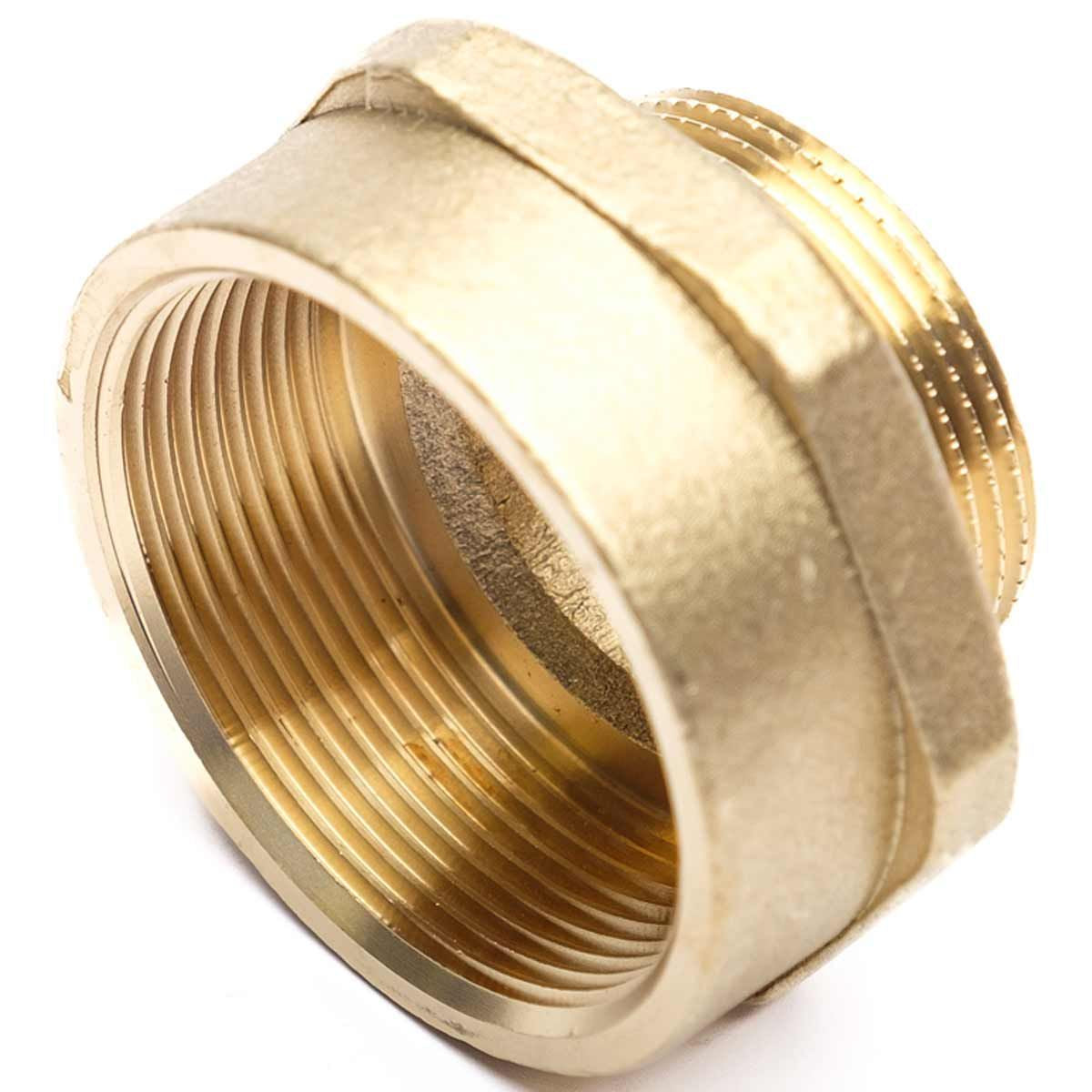 DZR HEX NIPPLE 2inFEMALE x 1 1/2inMALE 1-76965
