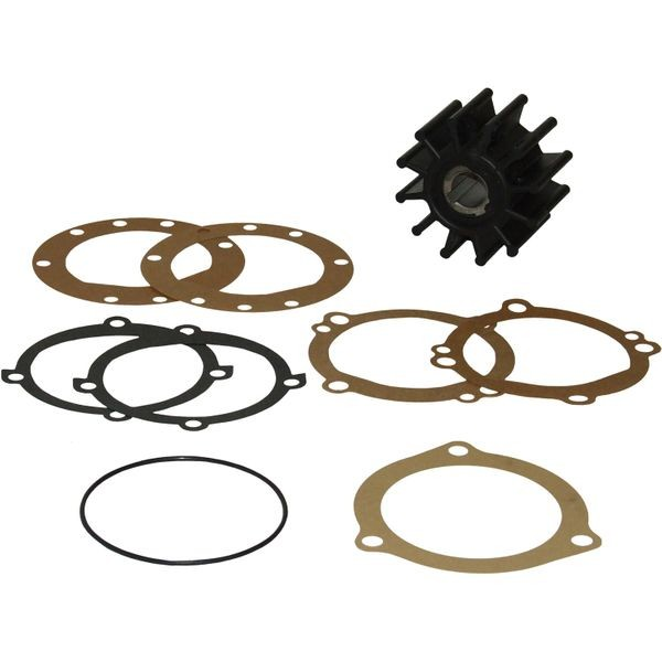 Sherwood 10615K Flexible 12 Vane Neoprene Impeller Kit (Through Key) SW10615K