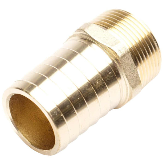 AG DZR Hose Connector 1-1/4" BSP Taper Male - 1-1/2" Hose 1-76043