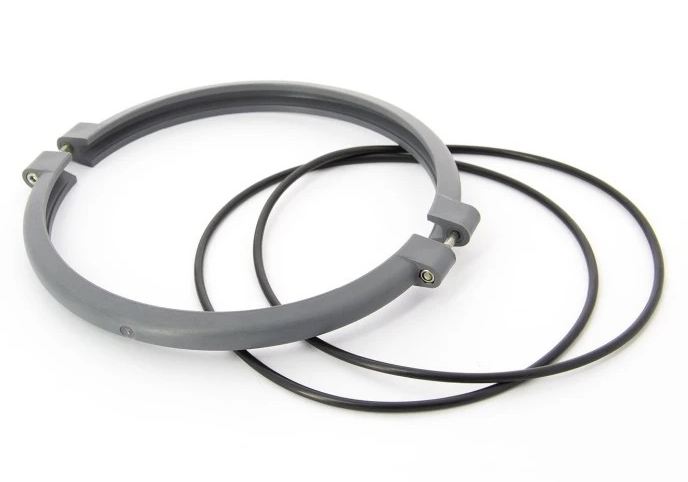 Set clamping rings + 2 x O-rings NLP40, 45 and 50 SET0052