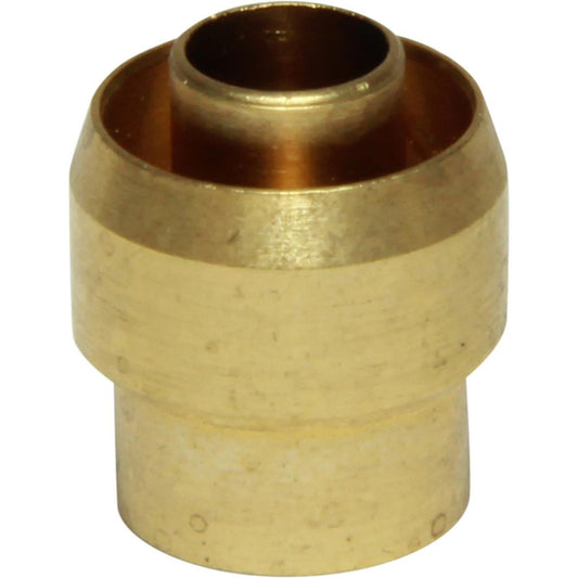 Brass Compression 'N' Ferrules For 3/8in Nylon Tube (Pack of 10)  1-19035