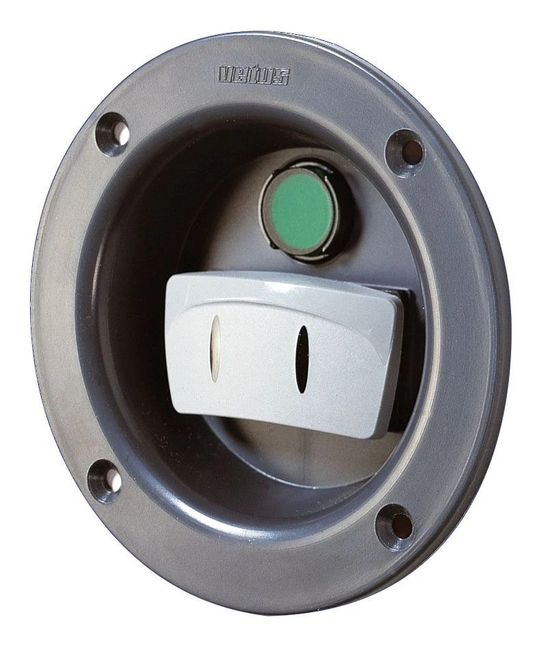 Bow thruster control panel for side mounting with toggle switch Ø 102 mm  BPSM