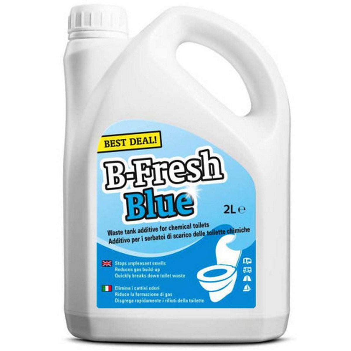 B-FRESH 2LTR BLUE TOILET FLUID F280