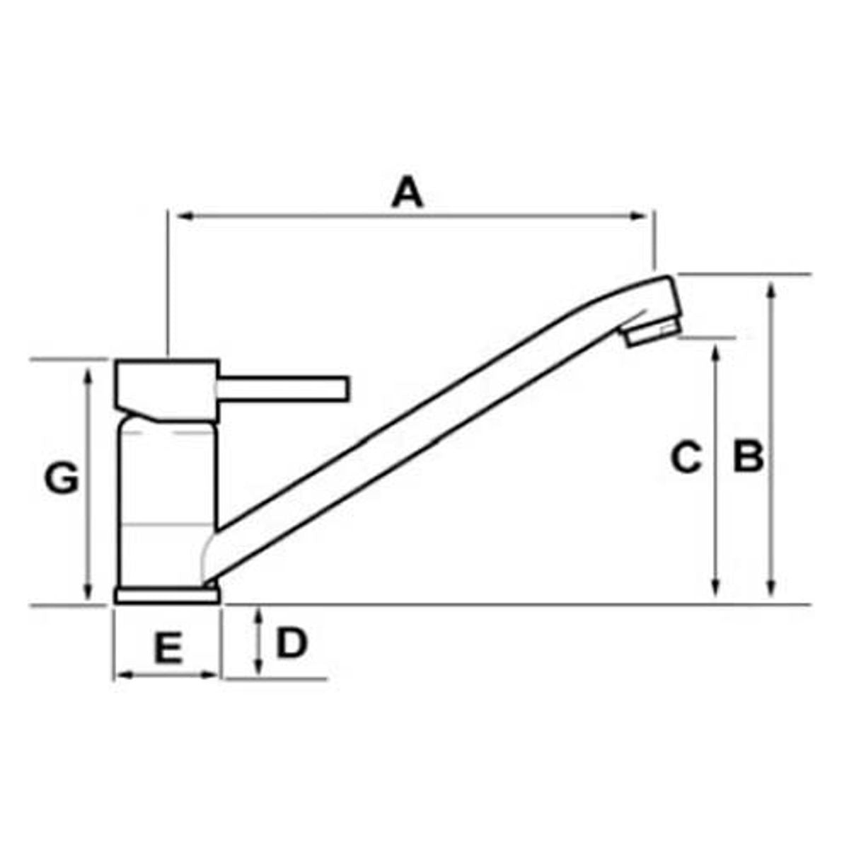 SHOWER MIXER WITH SEPARATE PULL OUT SHOWER CHROME 9-67152