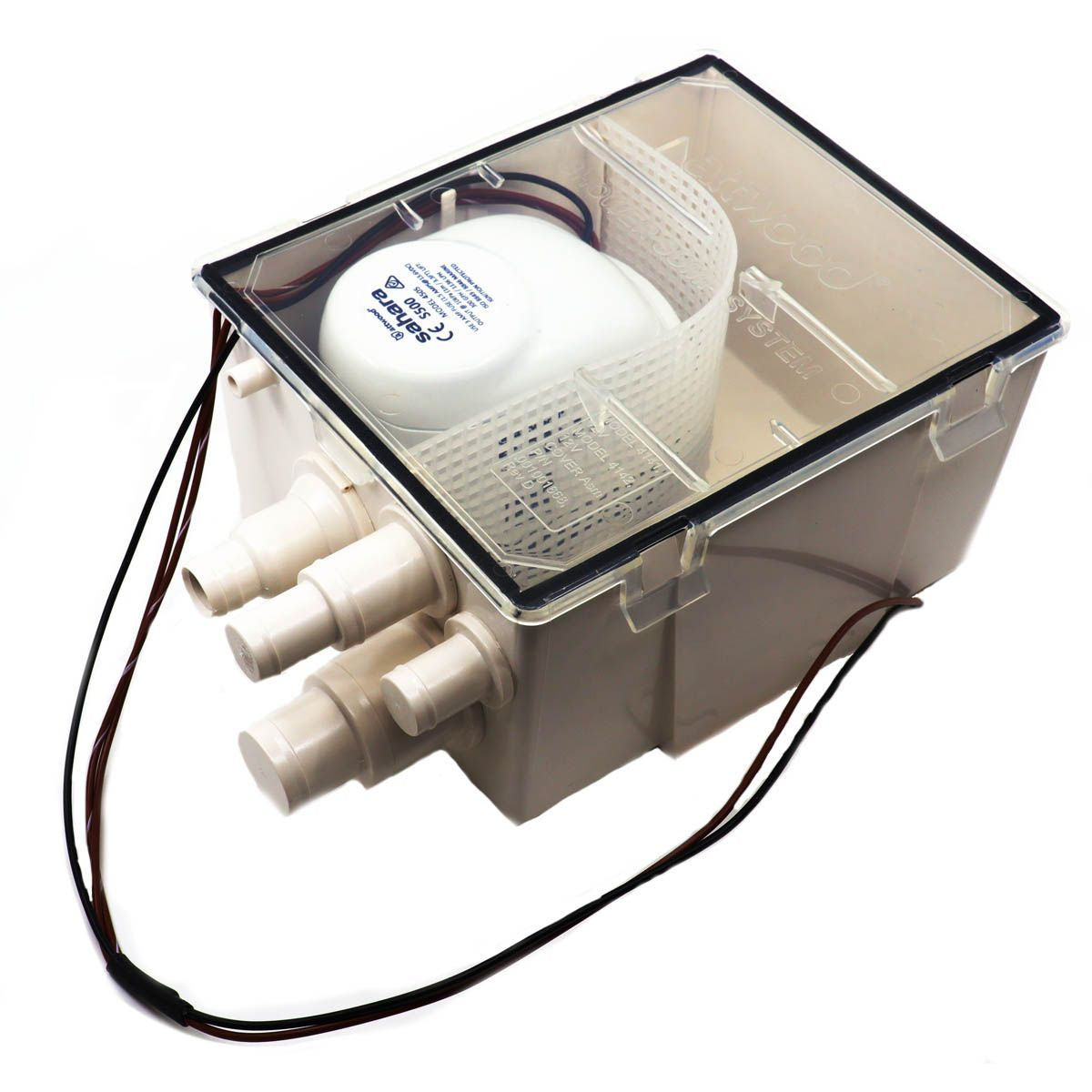 ATTWOOD SAHARA S500 SHOWER SUMP SYSTEM 12V (RETAIL) AW-4141-4