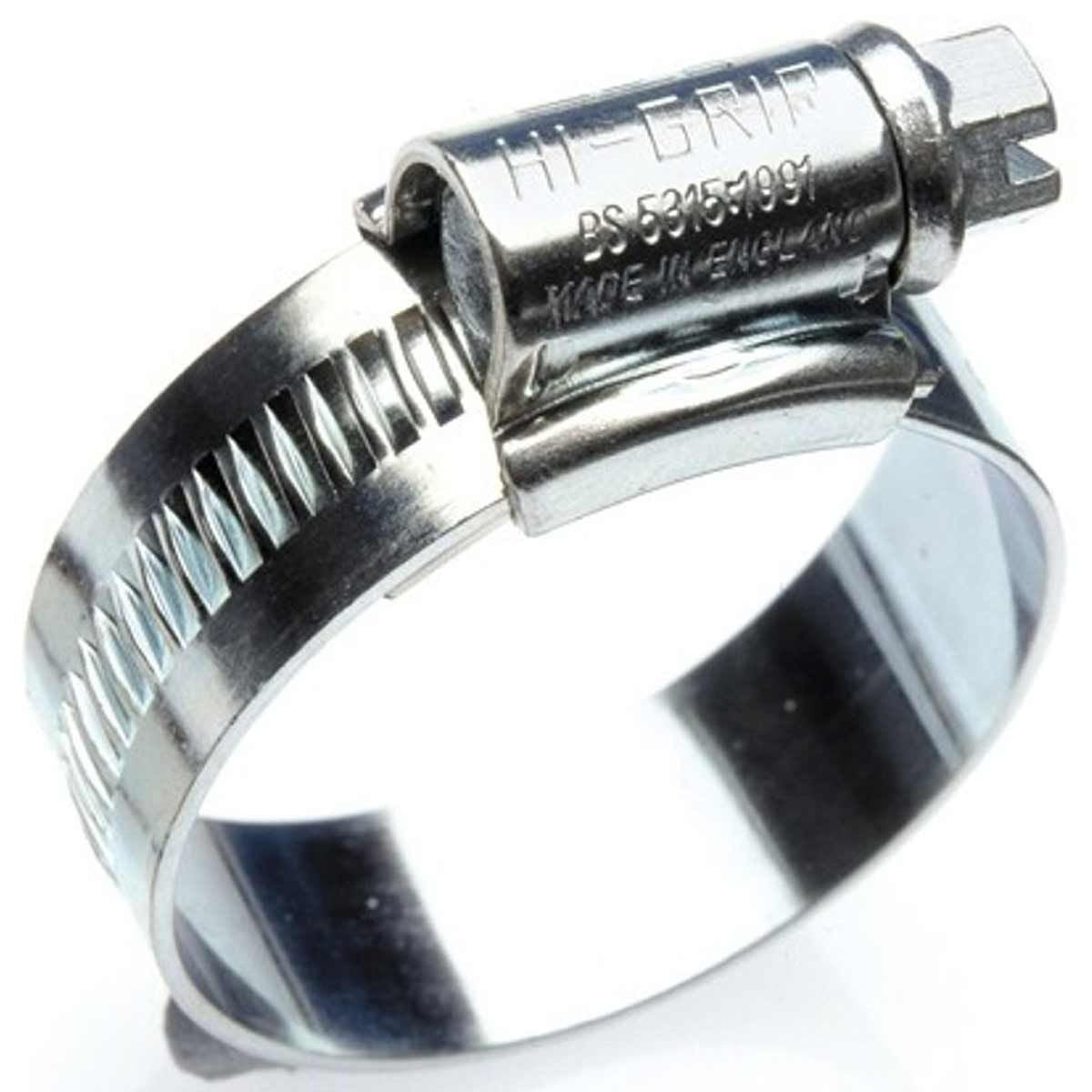 JCS HI-GRIP HOSE CLIP ZP 110-140mm EACH 1-88093