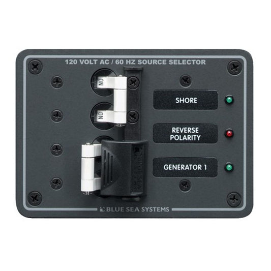 Blue Sea Panel 230V AC Source Select 32A