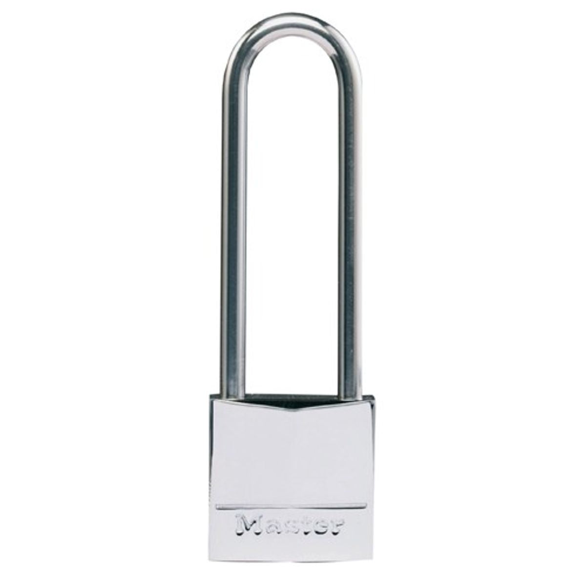 Masterlock Padlock Nickel Brass 30mm SS Long Shackle