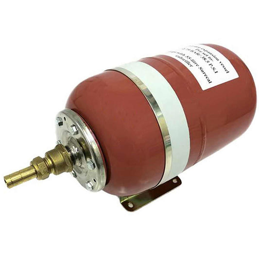 SUREJUST EXPANSION TANK 8L WITH SADDLE & FITTINGS SJ-EXP8