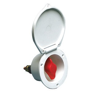 Osculati 14.385.50 Heavy Duty marine battery switch white
