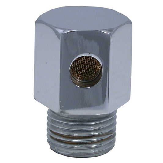 CHROMED BRASS HEX TANK VENT 1/2inBSP  2-74508C