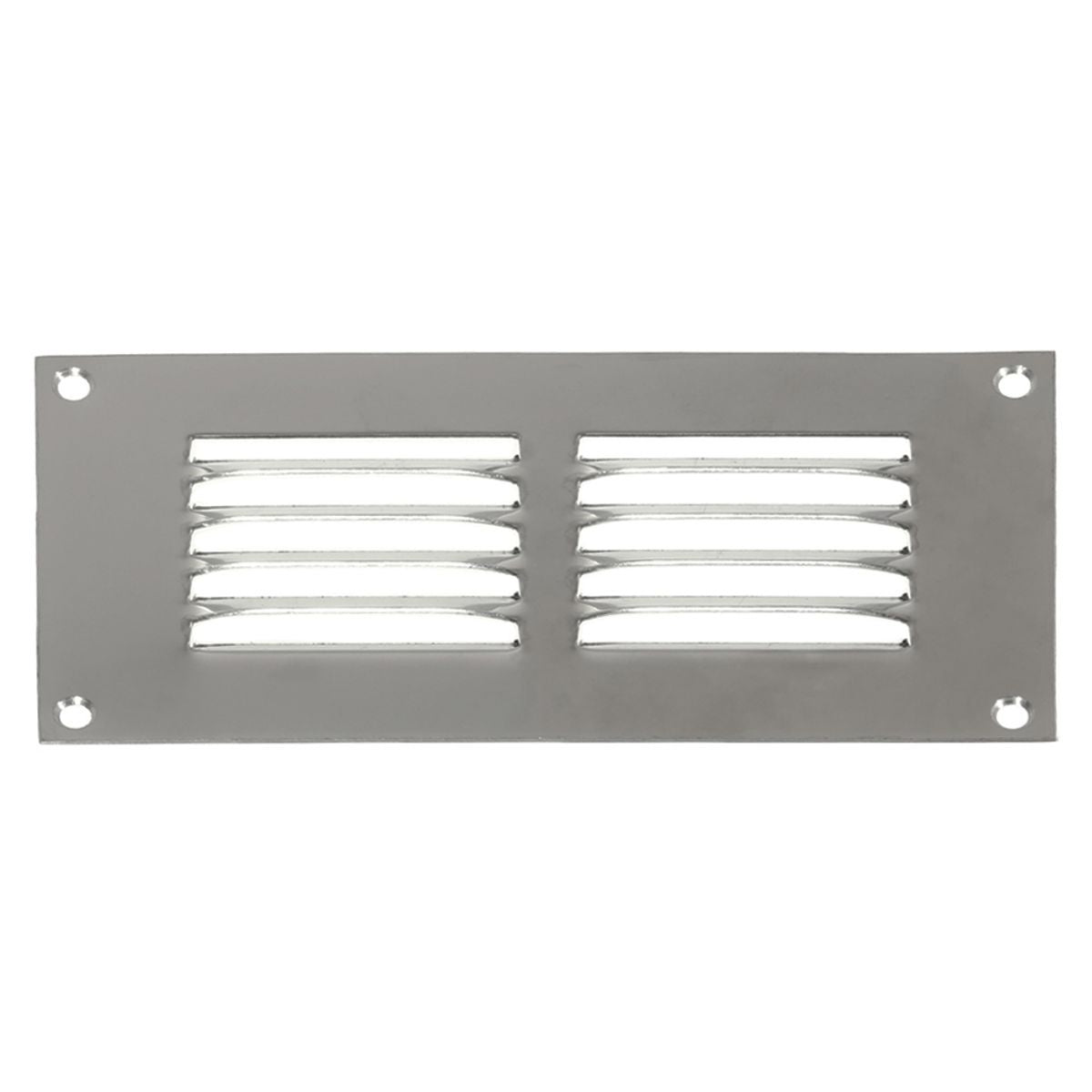 AG Return Air Grill Vent Polished 430 Stainless Steel 6" x 3"
