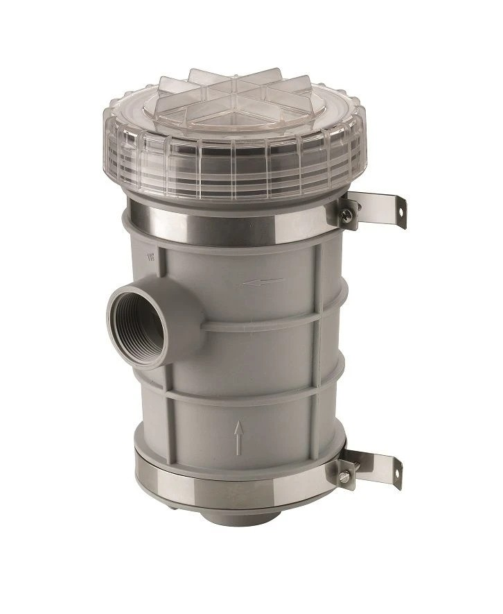 Cooling water strainer type 1320, connections G1 1/2in , hose connection Ø 38 mm FTR132038