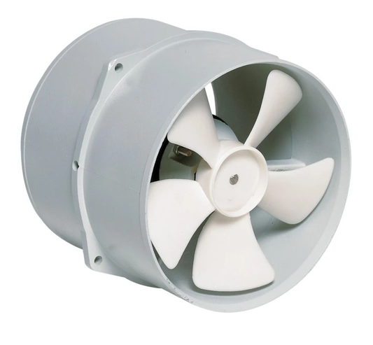 VETUS extraction ventilator, 12v, 6amp, 178mm VENT17812