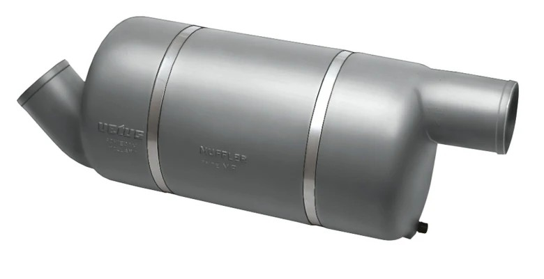 VETUS muffler type MF, 125mm, for high-performance craft