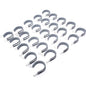 JCS M6  P CLIP SS 40mm(25)  1-88440
