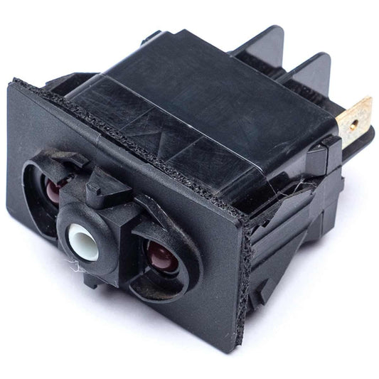 Carling Switch Contura V On/Off/On (12V / Single Pole / Red LED)