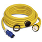 Marinco 32A 230V Extension Lead 15m with Mains Site Plug