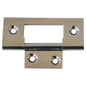 AG Chromed Brass Flush Hinge 2" x 3/4" (Each)