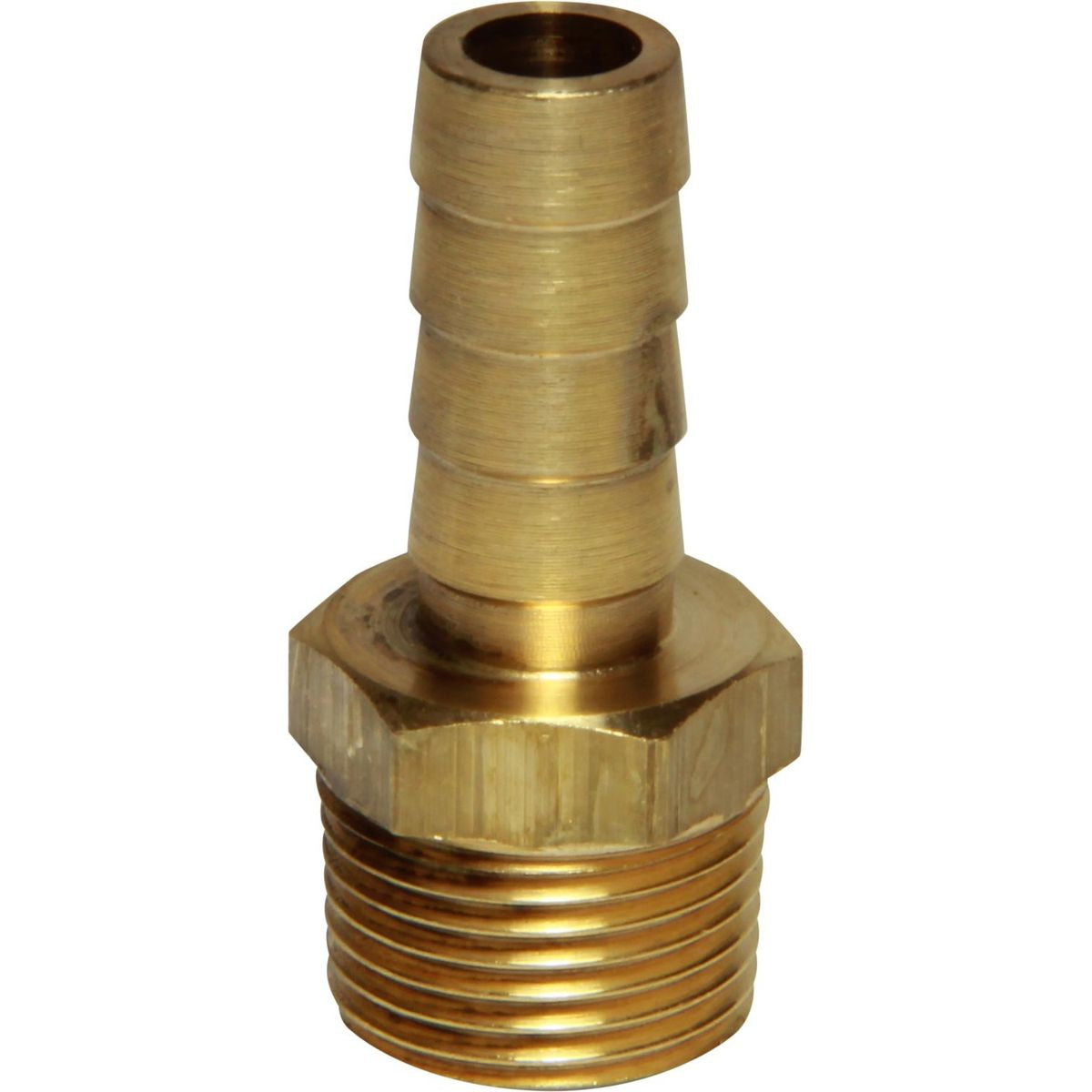 BRASS CONNECTOR 3/8inBSPT- 3/8in HOSE  1-76000