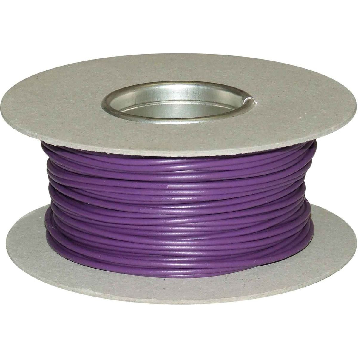 AMC 1 Core TW Cable 21/0.30 1.5mm2 100m Purple