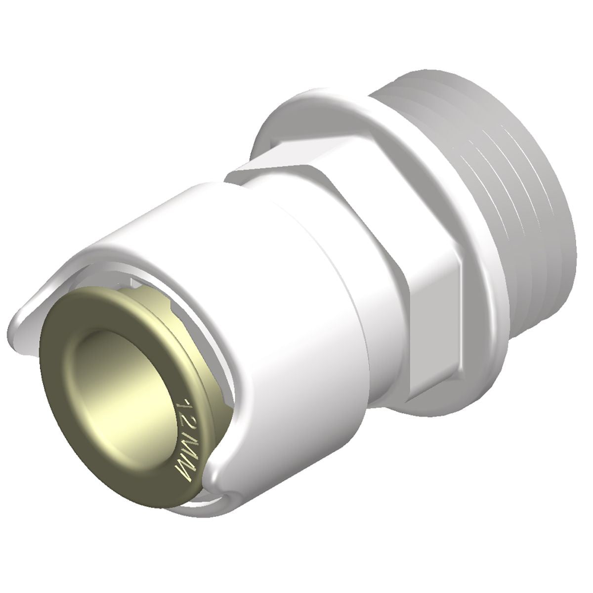 WHALE ADAPTOR 1/2inBSP MALE - 12MM  W-WU1214B