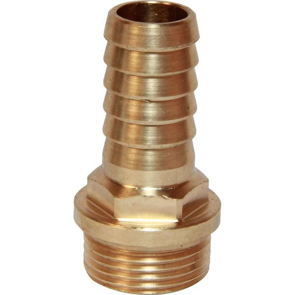 Maestrini Bronze Straight Hose Tail (3/4" BSP Male to 16mm Hose)  404144