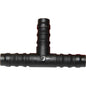PLASTIC TEE 1 1/2inHOSE BARBS CARDED  9-69095P