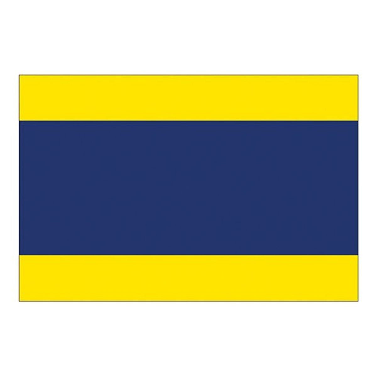 Flag International Code Signal D (30 x 45cm)
