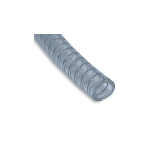 CLEAR PVC ARMORVIN HOSE 19mm ID X 1M  1-90070C/1