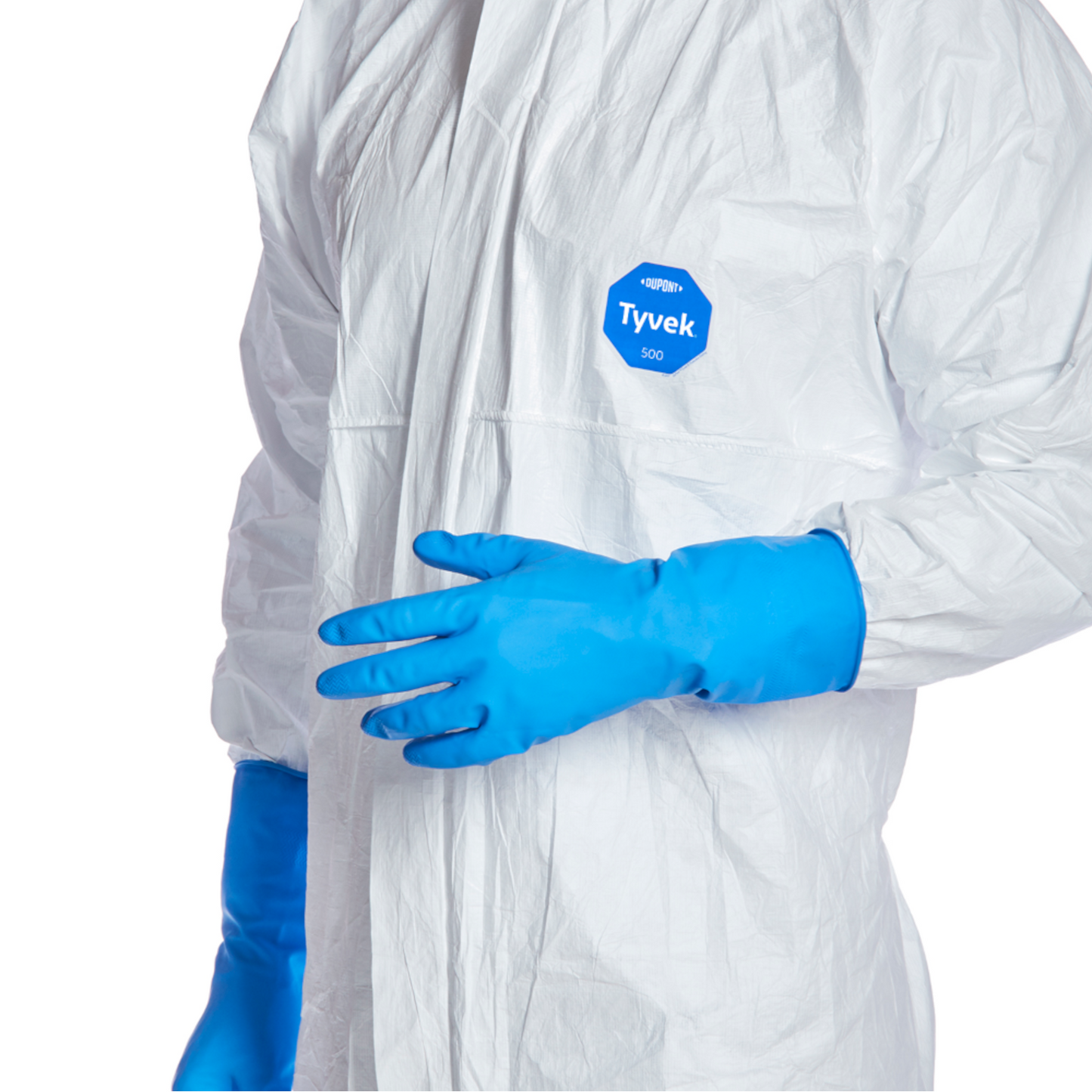 TyvekÂ® 500, Classic Xpert 500, Chemical Protective Coveralls, XL