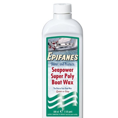 Epifanes Seapower Super Poly Boat Wax 500ml  ESPSPBW/500