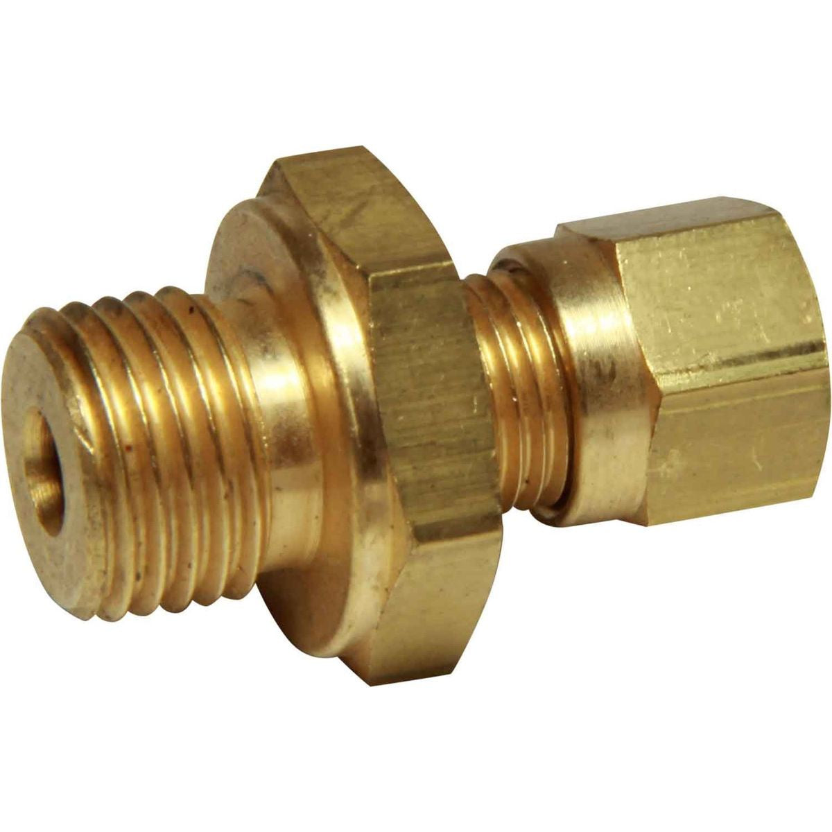 Male Parallel Stud Coupling 6mm Tube x 1/4in BSP  1-23730