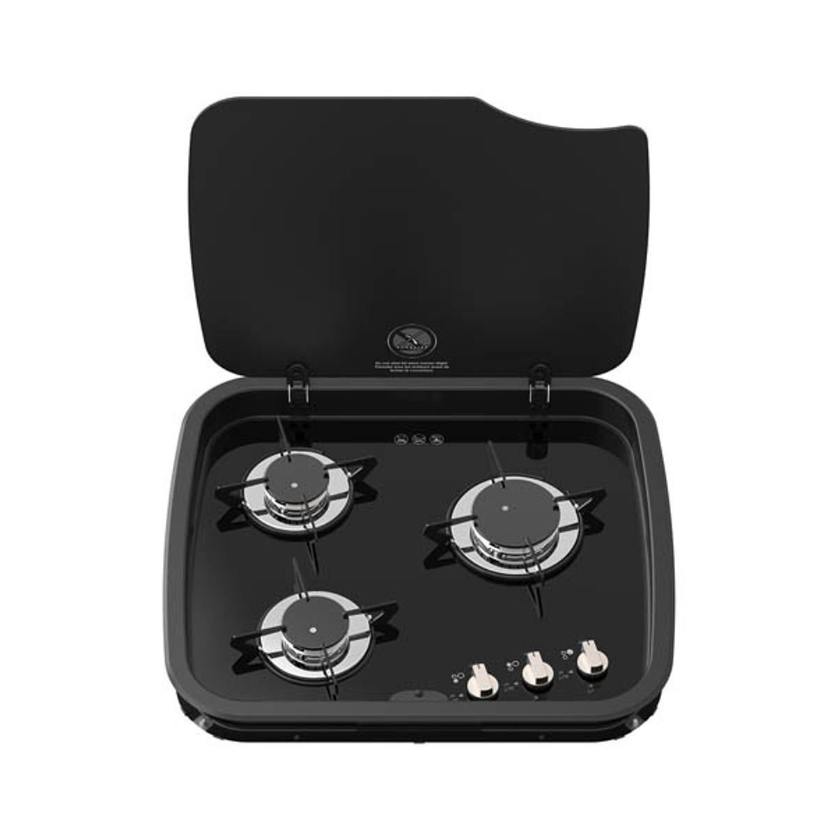 Thetford Topline 169 Series 3 Burner Hob (Black)