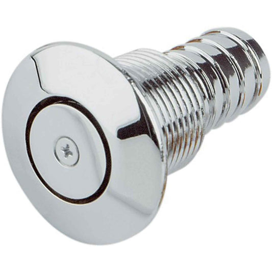 SEMI FLUSH CHROME TANK VENT+GAUZE 19mm HOS  2-74519