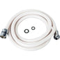 WHALE ELEGANCE SHOWER HOSE ASSY 1/2inBSPx1.7M WHT  W-AS5146