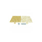 AG Eyelet Kit with Tools Brass 1/4" ID x 50 Sets/Kit