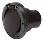 Synthetic transom exhaust connection with check valve 90mm  TRC90PV