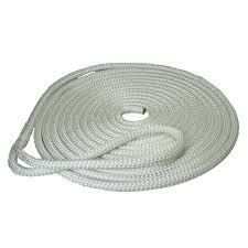 Kingfisher Pre-Spliced Dockline 10m x 12mm - White  PSD10X12WH