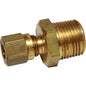 Male Taper Stud Coupling 6mm Tube x 3/8in BSPT  1-25240