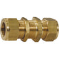 Bulkhead Coupling 3/4in Tube x 3/4in Tube (Max 1/2in B/head)  1-17560
