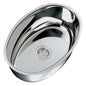 S/S OVAL HAND BASIN/ SINK 356x240mm ID  9-67923