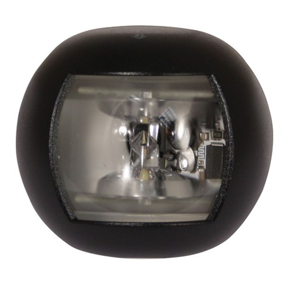 Trem Round LED Nav Light Stern Black 12V (20m)