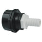 PLASTIC CONNECTOR 1 1/4inBSP-3/4in HOSE  9-68019