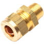 Male Taper Stud Coupling 1/2in Tube x 3/8in BSPT  1-14160