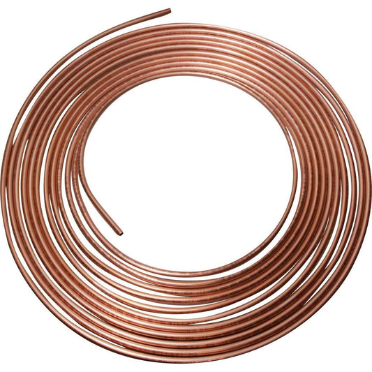 COPPER TUBING 20G 1/4inOD 10M COIL  1-50031