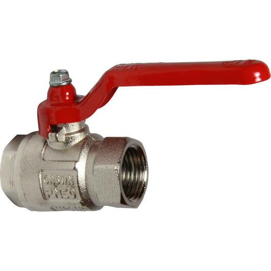 AG Lever Ball Valve PN50 1/2" BSP Female Ports  1-75010