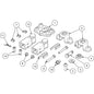 Ultraflex K75 Cable Connection Kit for B110 Control & C36 MACH36 Cable